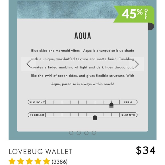 Portland Leather Aqua Classic Devan Bucket Tote - Picture 11 of 12